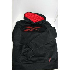 Reebok Red & Black Hoodie Hooded Sweatshirt Size Youth Small 🇺🇸 ❤️